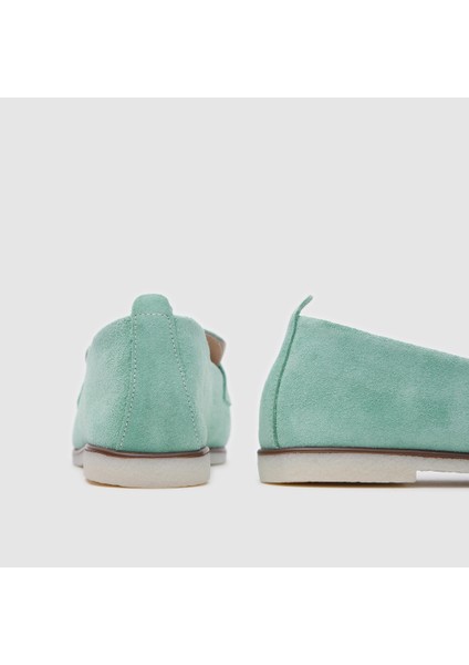 Kadın Loafer Ayakkabı 060226, Su Yeşilı, 37 indirimleri