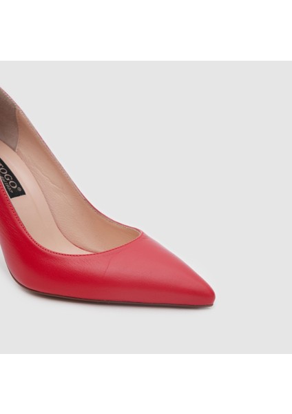 Kadın Stiletto 13 Pont 060068, Kırmızı, 37 modelleri