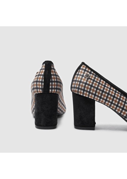 Kadın Topuklu Ayakkabı 060048, Siyah, 37