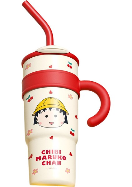 Chibi Maruko-Chan Gösterişli Öğrenci Su Bardağı (Yurt Dışından)
