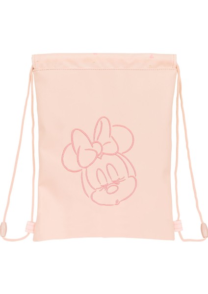 Minnie Mouse Ipli Sırt Çantası Minnie Mouse Pembe (26 x 34 x 1 Cm) (Yurt Dışından)