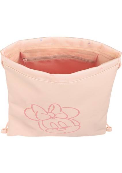 Minnie Mouse Ipli Sırt Çantası Minnie Mouse Pembe (26 x 34 x 1 Cm) (Yurt Dışından)