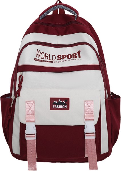 Üniversite Öğrencileri, Yakışıklı Lise Öğrencileri, Ortaokul Öğrencileri Için Okul Çantaları, Geniş Kapasiteli Sırt Çantaları, Kontrast Renkli Sırt Çantaları (Yurt Dışından)