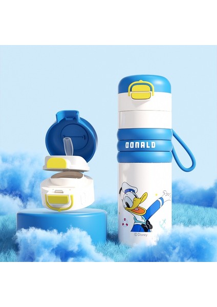 520 ml 2024 Yeni Çift Içecek Termos Bardak, Bir Bardak, Çift Içecek 316 Büyük Kapasiteli Taşınabilir Açık Spor Su Bardağı (Yurt Dışından)