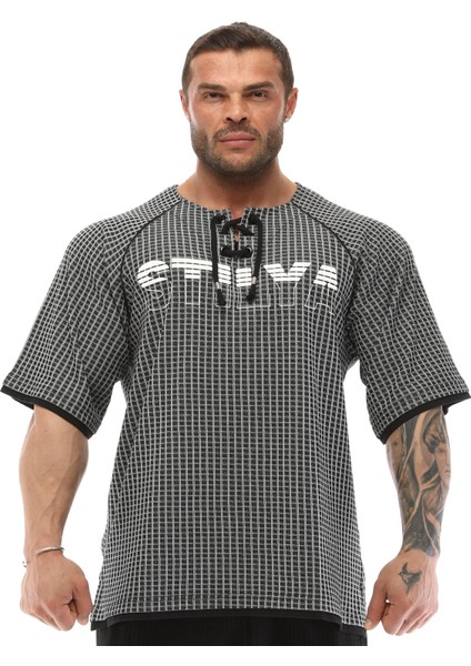 Reglan Kol Rahat Kesim Bağcıklı Tişört Stilya 3228