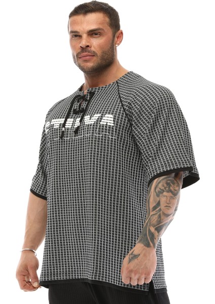 Reglan Kol Rahat Kesim Bağcıklı Tişört Stilya 3228