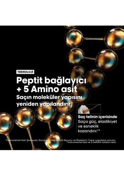 L'Oréal Professionnel Absolut Repair Molecular - Tüm Yıpranmış Saçlar İçin Yoğun Onarıcı Maske 250 ml