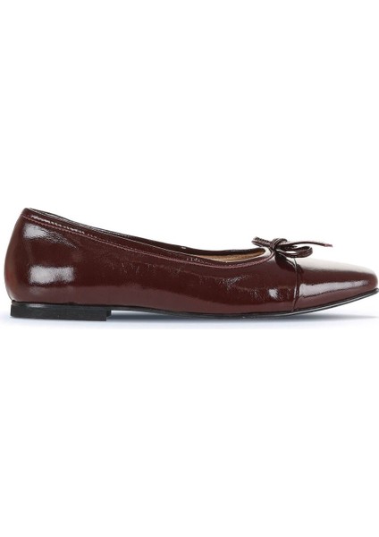 Bordo Rugan Deri Kadın Babet 01WD1302 01WD1302