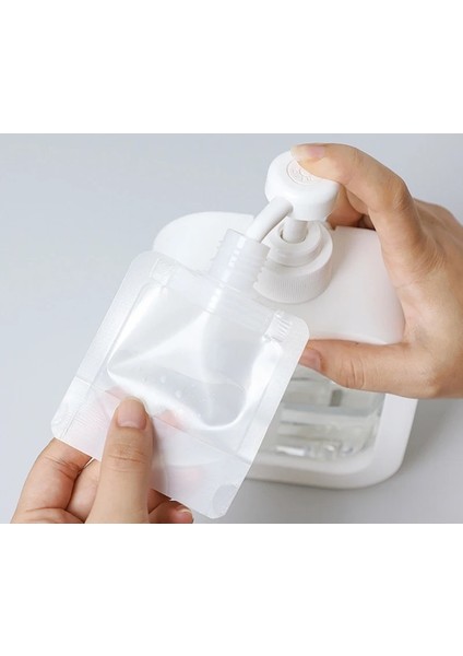 3 Adet 100ML Krem Şampuan Kabı Tekrar Kullanılabilir Set, Seyahat Seti, Çok Amaçlı Kap fiyatları