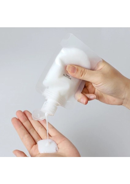 3 Adet 100ML Krem Şampuan Kabı Tekrar Kullanılabilir Set, Seyahat Seti, Çok Amaçlı Kap fırsatları