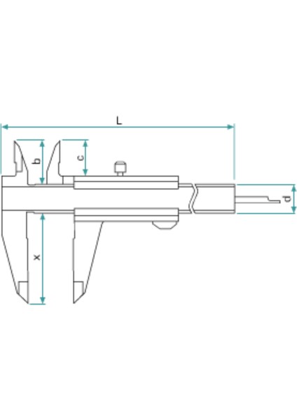 LSM-300  mm 0,05 Mekanik Kumpas