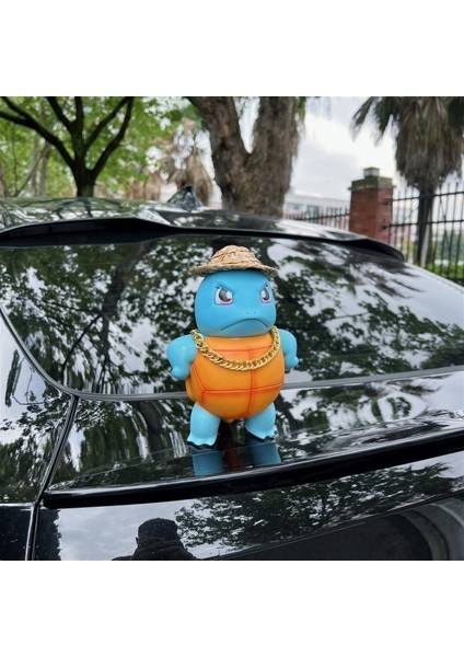 Pokemon Squirtle Su Püskürten Araba Figür 17 cm (Yurt Dışından)