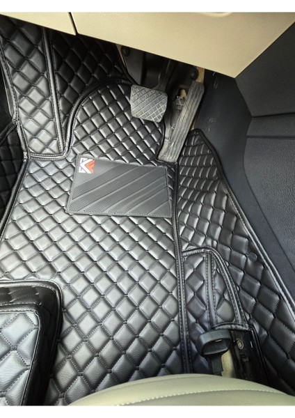 Seat Arona 2017-2024 Siyaha Siyah Renk 8d Premium Araca Özel Yeni Nesil Havuzlu Deri Oto Paspas indirimleri