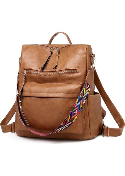 Retro Niş Tasarımlı, Büyük Kapasiteli Sırt Çantası (Yurt Dışından)