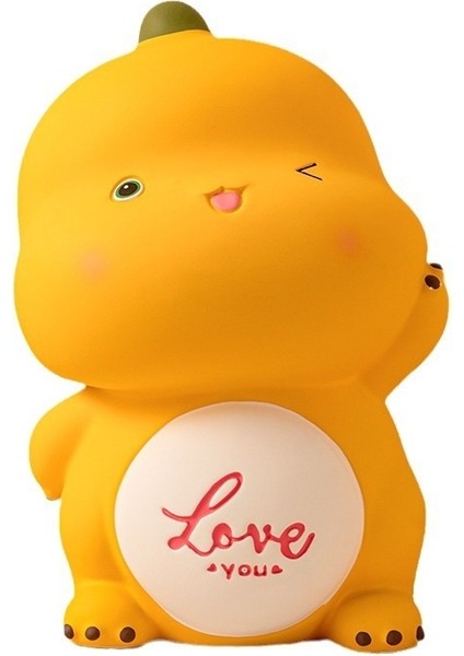 Yaratıcı Masaüstü Dekorasyon Süsler Vinil Sevimli Ejderha Kumbara (Yurt Dışından)