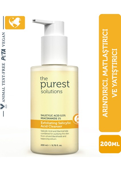 The Purest Solutions, Yağlı ve Karma Ciltler İçin  200 ml