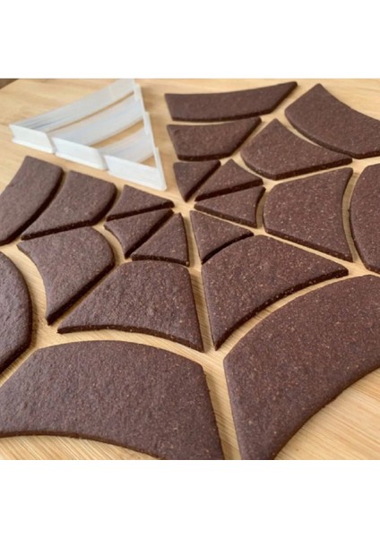 Örümcek Ağı Kurabiye Kalıbı Seti 3 Parça