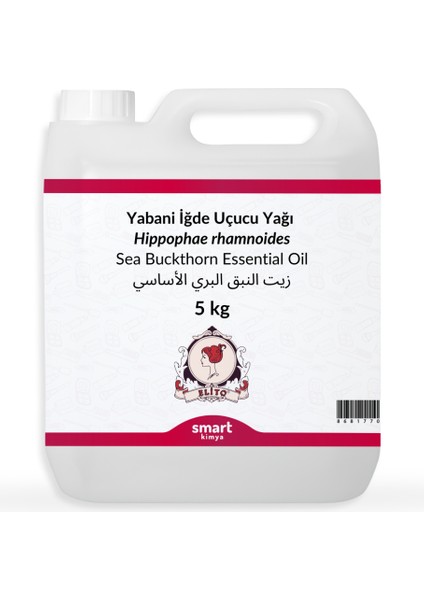 Yabani İğde Uçucu Yağı Hippophae Rhamnoides 5 kg