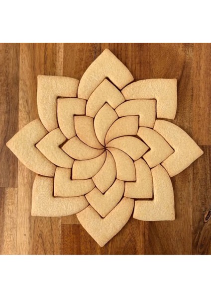 Mandala Kurabiye Kalıbı