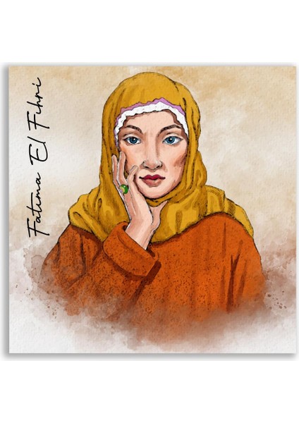 Fatıma El-Fihri Tablosu - OSM134