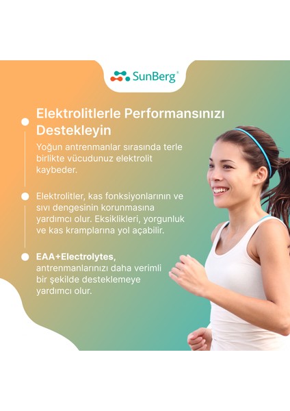 Eaa+Elektrolit Vişneli Limonata Tadında (5 Gram Eaa 4 Gramı Bcaa 2:1:1)