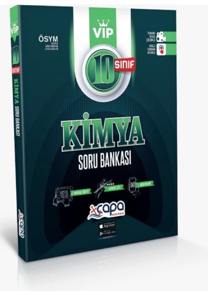 Çapa Yayınları 10.sınıf Kimya Soru Bankası Çapa Yayınları
