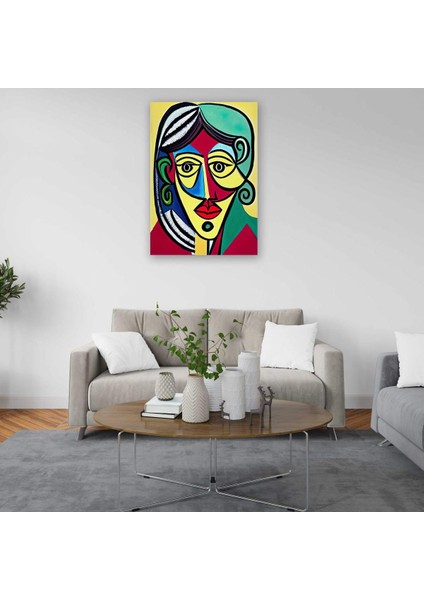 Pablo Picasso Kübizm Soyut Tablosu - FMS141