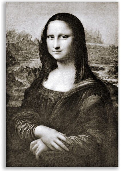 Leonardo Da Vinci Mona Lisa Tablosu - FMS103