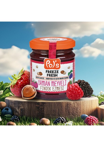 Freeze Fresh Orman Meyveli Fındık Ezmesi 210 G