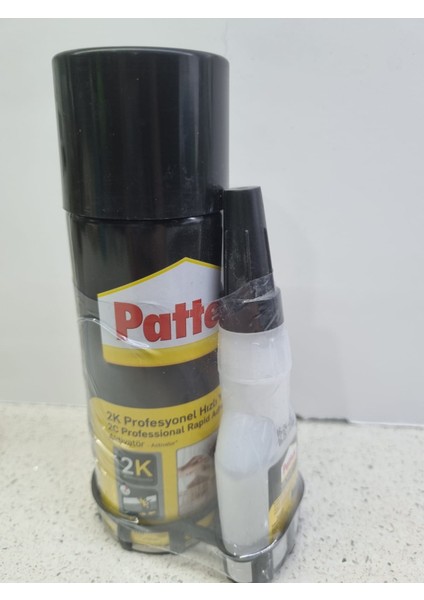 2k Profesyonel Hızlı Yapıştırıcı, 200ML Aerosol+ Net 50 ml Siyano Yapıştırıcı