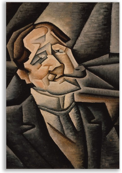 Juan Gris Ispanyol Kübist Tablosu - FMS129