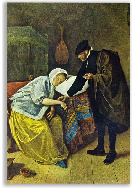 Jan Havickszoon Steen Doktor ve Hastası Tablosu - FMS105