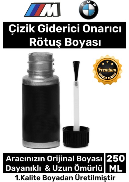 Özel Üretim Suya Dayanıklı Bmw Marka Uyumlu Çizik Taş Izi Giderici Onarıcı 250ML Oto Rötuş Boyası