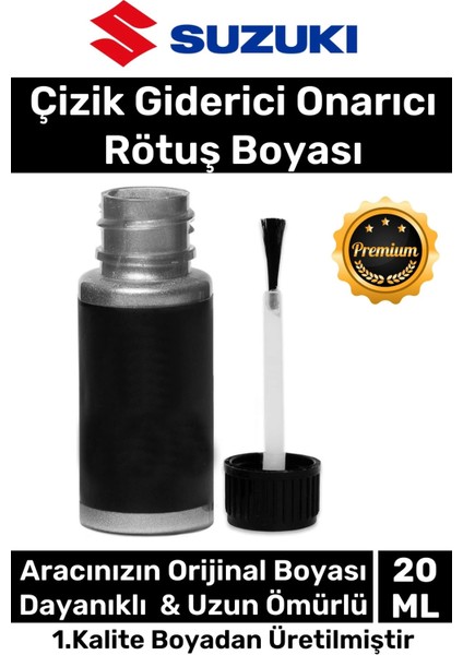 Özel Üretim Suya Dayanıklı Suzuki Marka Uyumlu Çizik Taş Izi Giderici Onarıcı 20ML Oto Rötuş Boyası