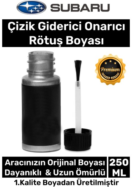 Özel Üretim Suya Dayanıklı Subaru Marka Uyumlu Çizik Taş Izi Giderici Onarıcı 250ML Oto Rötuş Boyası