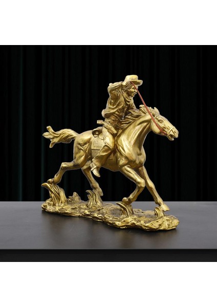 Minyatür At Binme Heykelciği Figürü Heykeli (Yurt Dışından) indirimleri