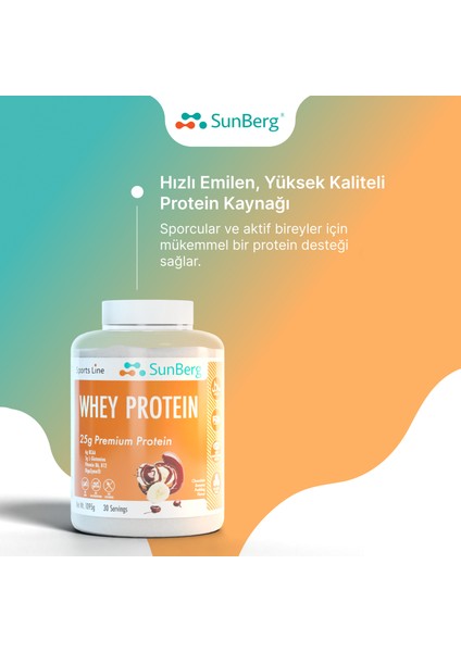 Whey Protein Muz&Çikolata Aromalı 30 Porsiyon (25 G Protein)