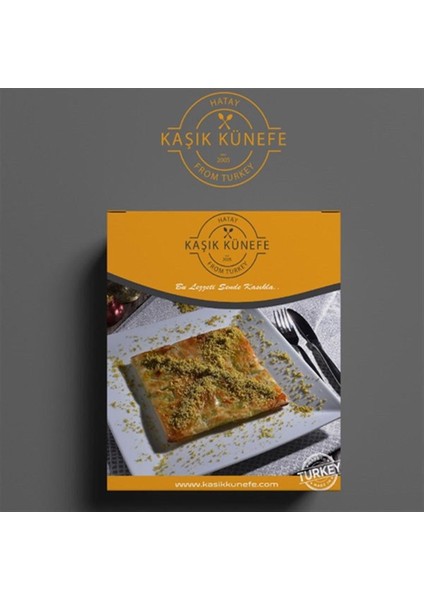 Kare Katmer(12 Ad) ve 125 gr Peynirli Künefe(26 Ad)