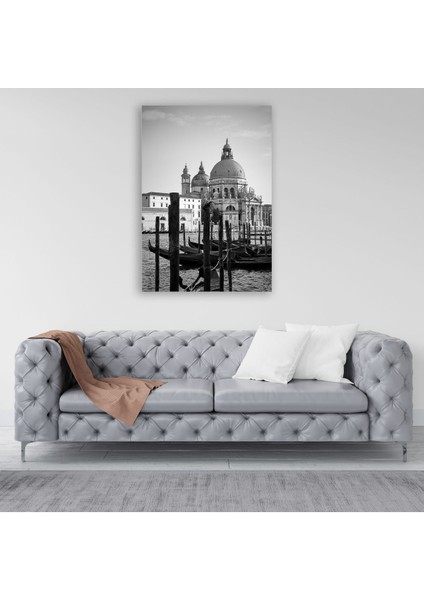 Salute Kilisesi Siyah Beyaz Tablosu - BLK129