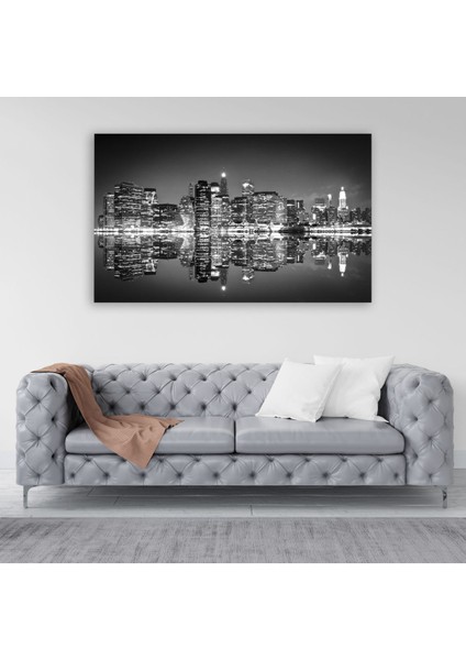New York Siyah Beyaz Tablosu - BLK104