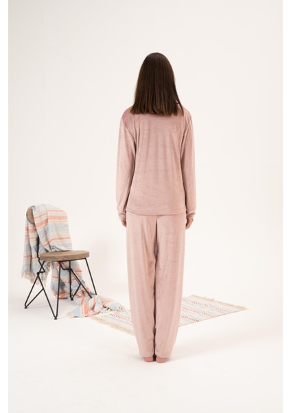 Kadın Kışlık Urban Kadife Pijama Takımı fiyatları