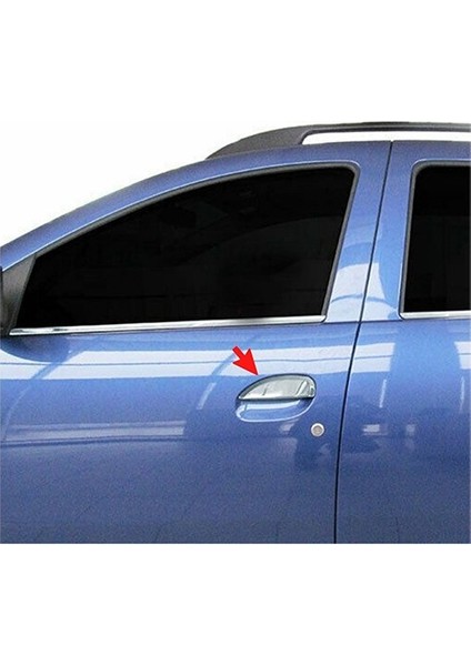 Dacia Logan Sedan Uyumlu 2013 Ve Üzeri Krom Kapı Kolu 4 Kapı Paslanmaz Çelik