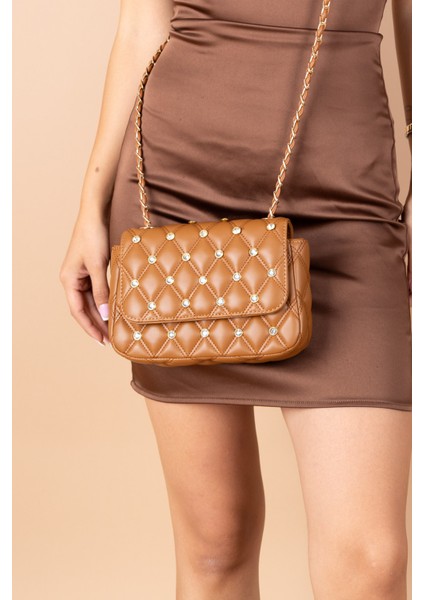 Sılam Kadın Taşlı Çapraz Çanta