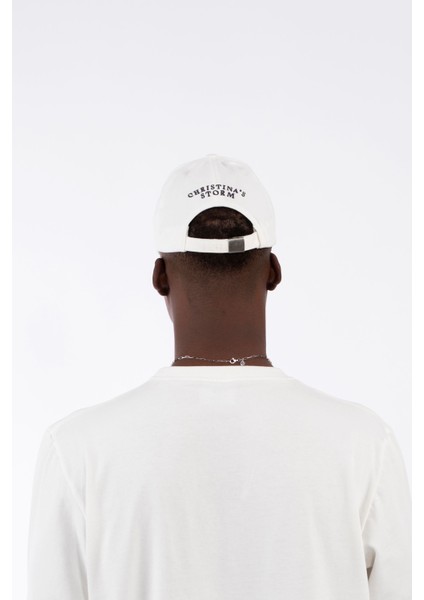 Cream Emblem Cap