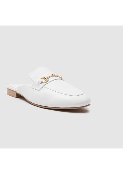 Kadın Loafer Terlik 060113, Beyaz, 36 fiyatları