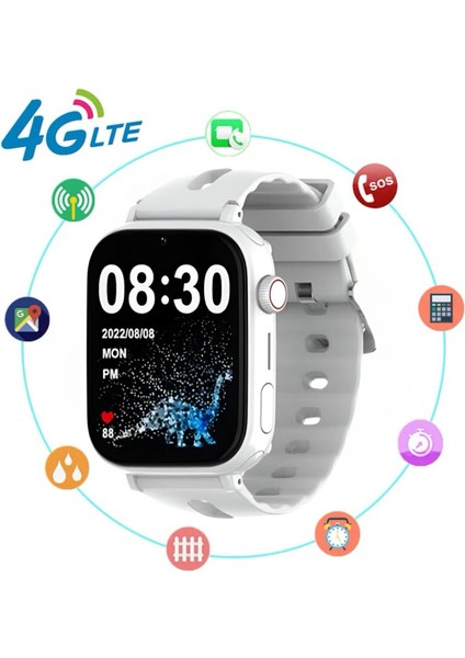 4g Akıllı Çocuk Saati Gps-Görüntülü Arama-Anlık Nokta Atışı Takip-Kameralı Çocuk Saati Btk Kayıtlı