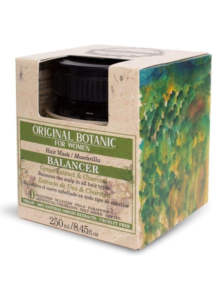 ORIGINAL BOTANIC Derinlemesine Vegan Temizleme Maskesi Kadın 250ml