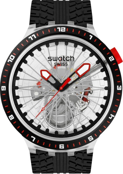 SB05K103 Swatch The Pilgrim - Tread On It Erkek Kol Saati