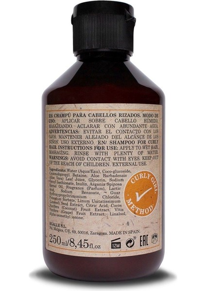 ORIGINAL BOTANIC Kıvırcık Saçlara Özel Vegan Şampuan Kadın 250ml