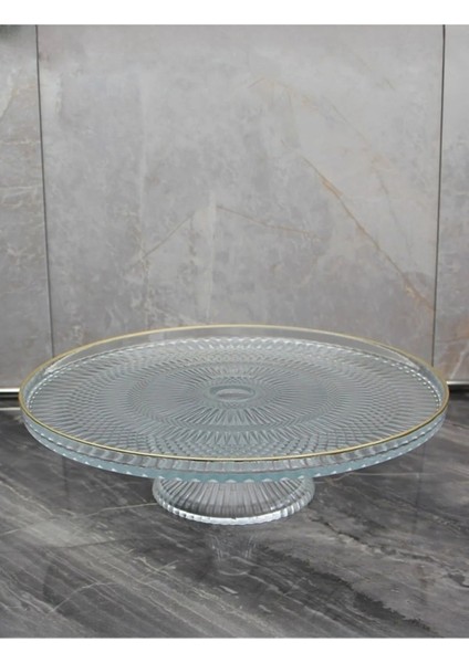 Palermo Ayaklı Kek Pasta Kurabiye Tatlı Sunum Tabağı 32 cm Sunumluk Ikramlık Tabak fiyatları